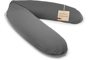 ‎PIC BEAR pic Bear Classic 190 cm Nursing Pillow, High-Quality Pregnancy Pillow, 100% Jersey Cotton, Metal