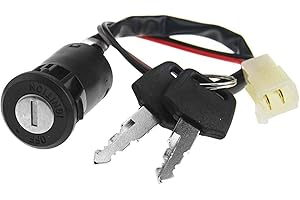 F SEASON 2 Drähte Motorrad-Zündschloss Trike Motorrad-Zündschalter mit 2 Schlüsseln