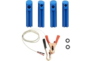 KAISAL Fuel Injector Adapter Car Injector Nozzle Flush Cleaner Adapter for Fuel Injector Tester Automotive DIY Cleaning Tool Kit,40 inch Cable