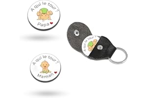 FloraVigo Cadeau de naissance pour bébé, cadeau de baptême, pièce de décision pour nouveaux parents, cadeau de naissance personnalisé, cadeau de naissance pour future maman/papa/garçon/fille (couleur)