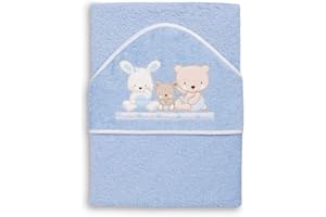 Interbaby Love - Capa de baño, 1 x 1 m, color azul