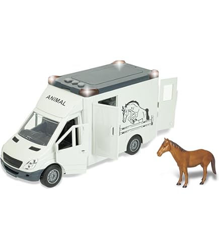 Battat – Grande Grange Rouge – Ferme avec Animaux – Jeux d’Imitatio