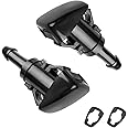 Adunsiaoto 2 Pcs Car Windshield Washer Wiper Water Nozzle, Car Windscreen Wiper Washer Jet Nozzle, Windscreen Wiper Washer Nozzle for Cars, Car Front Windshield Washers Nozzles, Universal