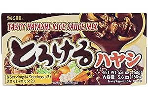 S & B S and B Torokeru Hayashi Curry Stock 160 g (paquete de 2)