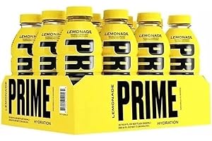 BLISSIFY PRIME Hydration Sports Drink by Logan Paul & KSI Lemonade Flavour 12 x 500ml Bottle