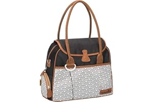 BABYMOOV Stylowa torba do przewijania niemowląt (czarna)