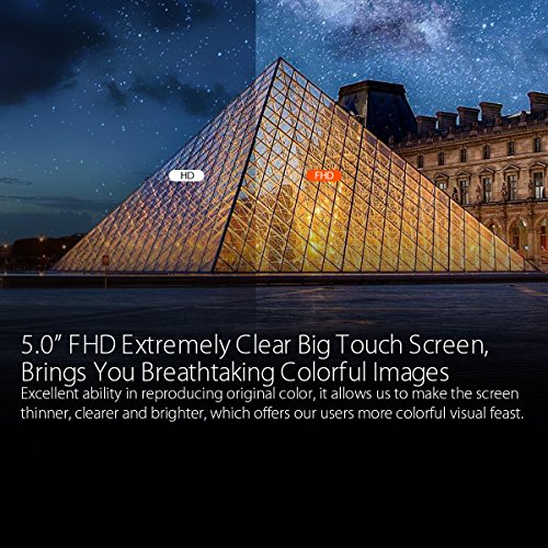 Blackview BV7000 PRO 5.0'' FHD Rugged Smartphone IP68 impermeabile/resistente/antiurto cellulare da lavoro con GPS/GLONASS/OTG/Fingerprint, 4G Android 6.0/4GB RAM 64GB ROM/Batteria 3500mAh/Dual SIM