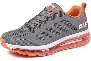 frysen Herren Damen Sportschuhe Laufschuhe mit Luftpolster Turnschuhe Profilsohle Sneakers Leichte Schuhe