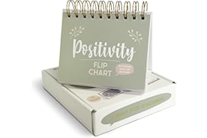 YOBRO Positivity Motivational Weekly Calendar, Inspirational Gifts for Women, Daily Flip Desk Inspirational Quotes to Brigthen Your Day, Desk Decor Office Gift for Coworkers, Teacher Appreciation Gifts