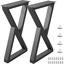 Triangular Prolegs 16 Inch Oprika 13 Inch Triangle-Shape Metal Furniture Legs (4 Pcs Table ...