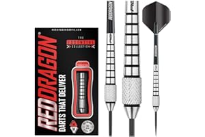 RED DRAGON Flightmaster - Fléchettes en tungstène à Pointe en Acier, Vols et fléchettes, 22g, 26g, 28g, 30g