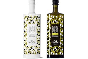 MURAGLIA ANTICO FRANTOIO Olio Extra Vergine di Oliva Muraglia Monocultivar Coratina: Denocciolato e Intenso 500 ml x 2