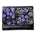 Produktbild Portemonnaie Geldbörse Brieftasche // M00157146 Astern Blau Blaue Blumen Blumen // Medium Size Wallet