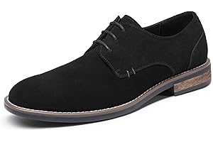 Bruno Marc Anzugschuhe Herren Wildleder Schnürschuhe Klassischer Business Derby Formell Business Casual Schuhe