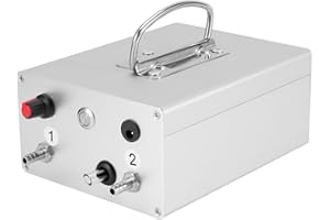 PLLO Milking Pulsator, Milking Vacuum Pump, Pulsation Plug-In Electric Milking Machine Vacuum Pump Accessory Goat Milking Supplies Cow Milking Machine Parts for Sheep Cow Horse(UK Plug)