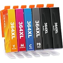 3er Pack Schwarze Druckerpatronen Kompatibel Mit HP 364XL / 364 – Für Deskjet, Photosmart, Officejet