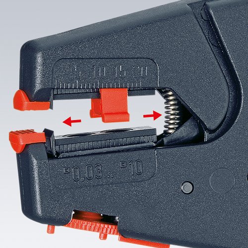 Abisolierzange 200mm SB selbsteinst., 2,5-16,0qmm - 2