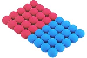 DX DA XIN 40 PCS Schaumkugelkugelkugeln für Power Popper Gun Spielzeug