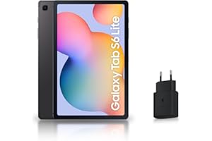Samsung Galaxy Tab S6 Lite 2024, 10.4'' 64Go, WiFi, Anthracite, avec Chargeur secteur rapide 25W, S Pen Inclus, FR Version