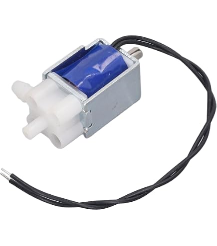 DC 12V Micro Mini elektrisches Magnetventil N/C normalerweise geschlossenes Wasserventil N/O normalerweise offenes Wasserventil Luftventil) (Size : B (Normally Open