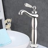 Fause Y&uuml;ksek &Ccedil;anak Rustik Lavabo Bataryası Vintage KSL100