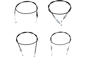CITOMERX Bowdenzug Set schwarz 4-teilig kompatibel mit Hercules Prima 3 5 M5 P3 Optima 3 (2-Gang)