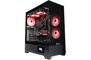BREUNOR NOBLE CHOICE BREUNOR HURRICANE - PC Gaming i5 14600K 14 Core fino a 5.30GHz, RTX 4070 SUPER 12Gb, RAM 32GB DDR5 6000MHz, SSD NVMe 1000Gb, Dissipatore a liquido 240mm, Windows 11 Pro, Pc da gaming