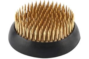 Sorand Kenzan Redondo, Arreglo Floral Redondo Pin Ikebana Kenzan Decoración de Flores Herramienta de organización Fija para Club/Jardín/Hotel/Decoración del hogar(Dia. 60mm)