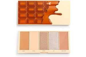 MAKEUP REVOLUTION I Heart Revolution - PALETTE VISO AL CIOCCOLATO - Tavolozza di contorno - WAFFLE
