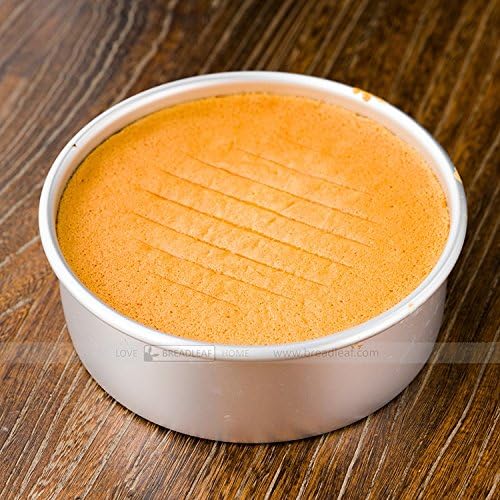 8 inch anodized false bottom cake mold round chiffon cake Pan aluminum pure aluminum dents