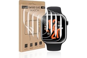 REROXE 4 Stück TPU Schutzfolie für Panzerglas für Apple Watch Series 10 46mm, Weiches Unzerbrechlich Folie für Apple Watch 10 46mm, Hohe Auflösung Hohe Feinfühligkeit Apple Watch 46mm Displayfolie