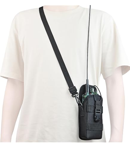 Sangle Réfléchissante Pour Talkie-walkie - Ajustable, Mains Libres, Idéale Chasse, Randonnée, Sécurité