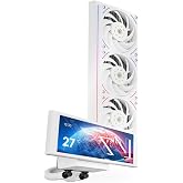 TR-Thermalright Trophy Vision 360 ARGB White Liquid CPU K&uuml;hler, 6.86'' IPS LCD Display with 1280x480 Resolution - Magnetic, f