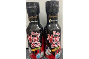 SPICEHUB Samyang Buldak Lot de 2 sauces piquantes au poulet 200 g