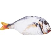 Beeztees Eastland PLD0324S Peluş Evcil Hayvan Oyuncağı, Balık Şekilli, 20 Cm