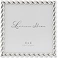 Lawrence Frames Cast Metals - Rope Design Frame, 4x4, Silver