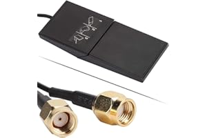 DIYEENI Dwuzakresowa antena WiFi, antena WiFi o wysokim zysku 8 dBi z dwoma gniazdami RP-SMA na kartę sieciową PCI-E WiFi, router WiFi WiFi, mobilny punkt dostępu