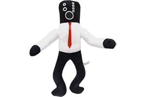 Vicyol S&D Peluche Toilettes Skibidi. Jouet de Jeu vidéo Amusant de Poupée en Peluche. Cadeau pour Enfants pour Garçons et Filles.