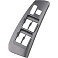 TQPONLY Door Window Switch Bezel Front Driver Side Compatible with 2003-2008 Toyota Matrix Pontiac Vibe Accessories Replaces 74232-01030