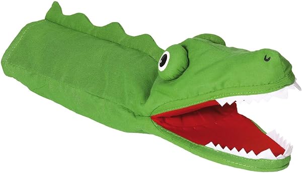 Goki 51988 - Handpuppe Krokodil - 1