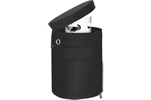 SIRUITON Osłona butli gazowej z propanem, wodoodporna, wiatroszczelna, odporna na promieniowanie UV, tkanina Oxford 600D, do zbiornika