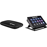Elgato Corsair Stream Deck + Game Capture HD60 S, 15 Customisable LCD Keys, Stream and Record in 1080p at 60 fps, for Windows 10 and MacOS 10.13 or Later