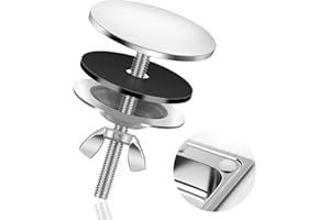 Sink Hole Cover Stainless Steel 304 Chrome, Kitchen Sink Tap Faucet Hole Cover 50mm/2 Inch, Chonphan Spare Blanking Hole Cover for Kitchen and Bathroom Sink Decoration- Sliver