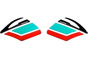 BIKE-label Protège-réservoir latéral 3D compatible avec Yamaha MT-125 Cyan Storm X800900VA