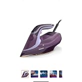 Philips 8000 Serisi Azur Buharlı &Uuml;t&uuml; - 3000W, OptimalTEMP Teknolojisi, 55g/dk S&uuml;rekli Buhar, Sıfır Yanık Riski, 300 ml'lik Su
