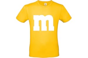 Shirt-Panda Herren T-Shirt M&M Karneval Gruppen Kostüm Fasching Verkleidung Party Darts Unisex Kinder