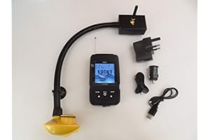 LUCKY / TMC Universal Bait Boat Wireless Fish finder with a range of 200 metres. Easy to attach bait boat sensor
