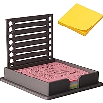 Sticky Note Stencil, Post Note Holder With Line Box