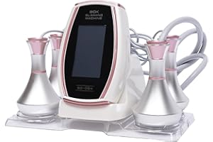 TANJCXLIU Macchina per cavitazione 5 in 1 Multifunzionale Cura Personale Macchina per Formatura del Corpo Dispositivo di Cavitazione Ad Ultrasuoni 5 Teste di Trattamento Per Corpo E Viso