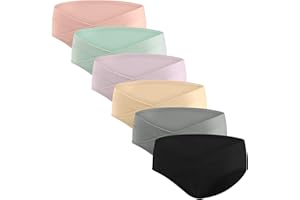 HBselect 6 pcs Culotte Maternité de Grossesse Femmes Enceintes de sous-vêtements Femme Culottes Berceau de Maternité Grossesse
